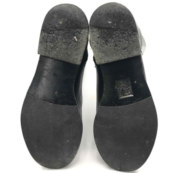 Tory Burch Black Leather Knee-High Boots‎ w/box Size 7 - Picture 4 of 4